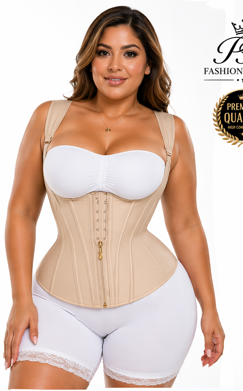 Women Waist Shaper Tummy Control Double Compression Vest
