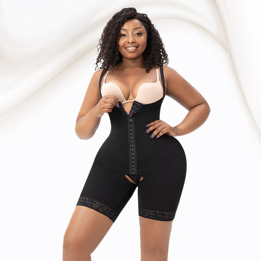 Euramerican Fatty Women's Large Steel Bones Tight  Cut Abdominal Pants