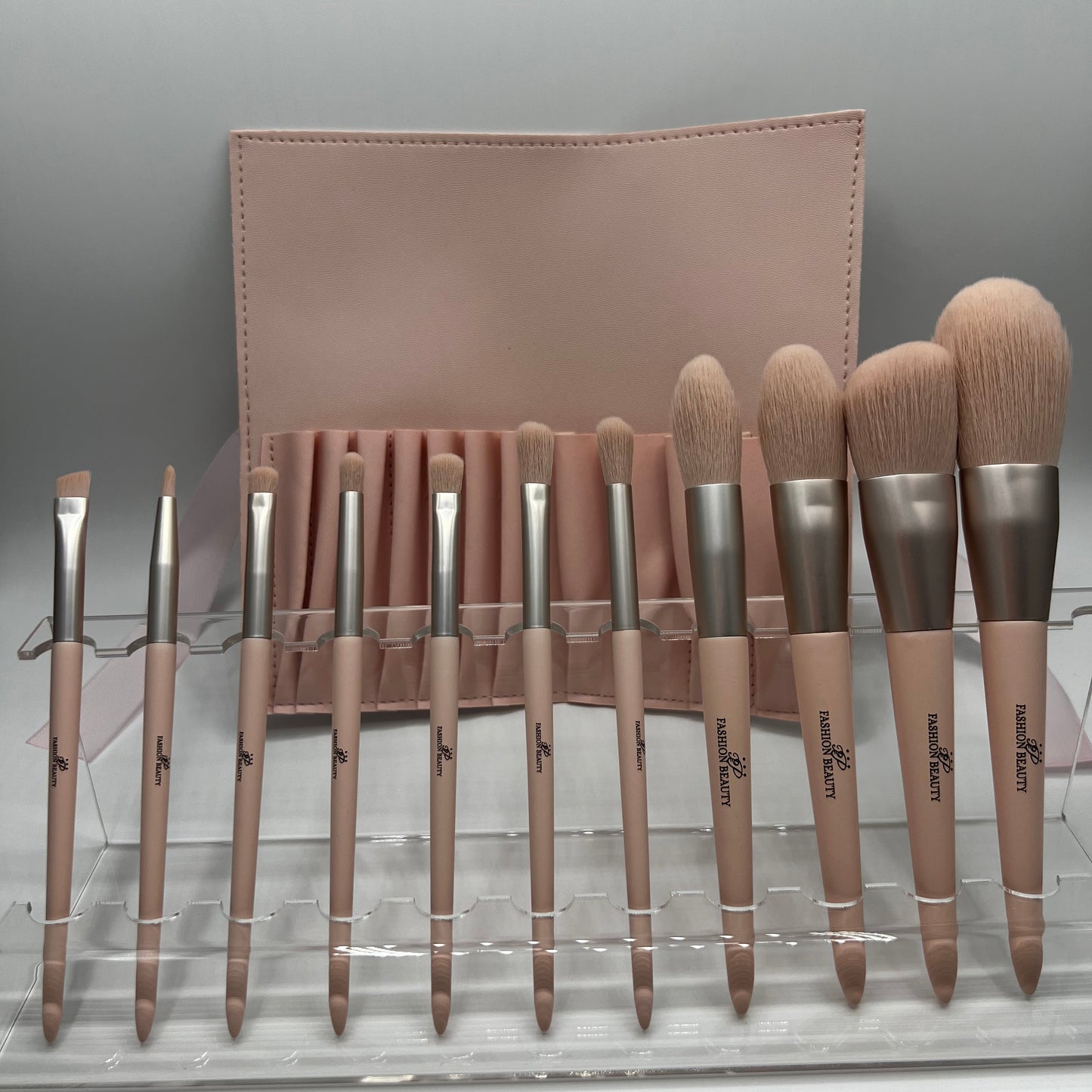 Professional Makeup Brush Set – 11-Piece Soft Synthetic Makeup Brushes for Foundation, Powder, Blush, Concealer & Eyeshadow | PP Fashion Beauty