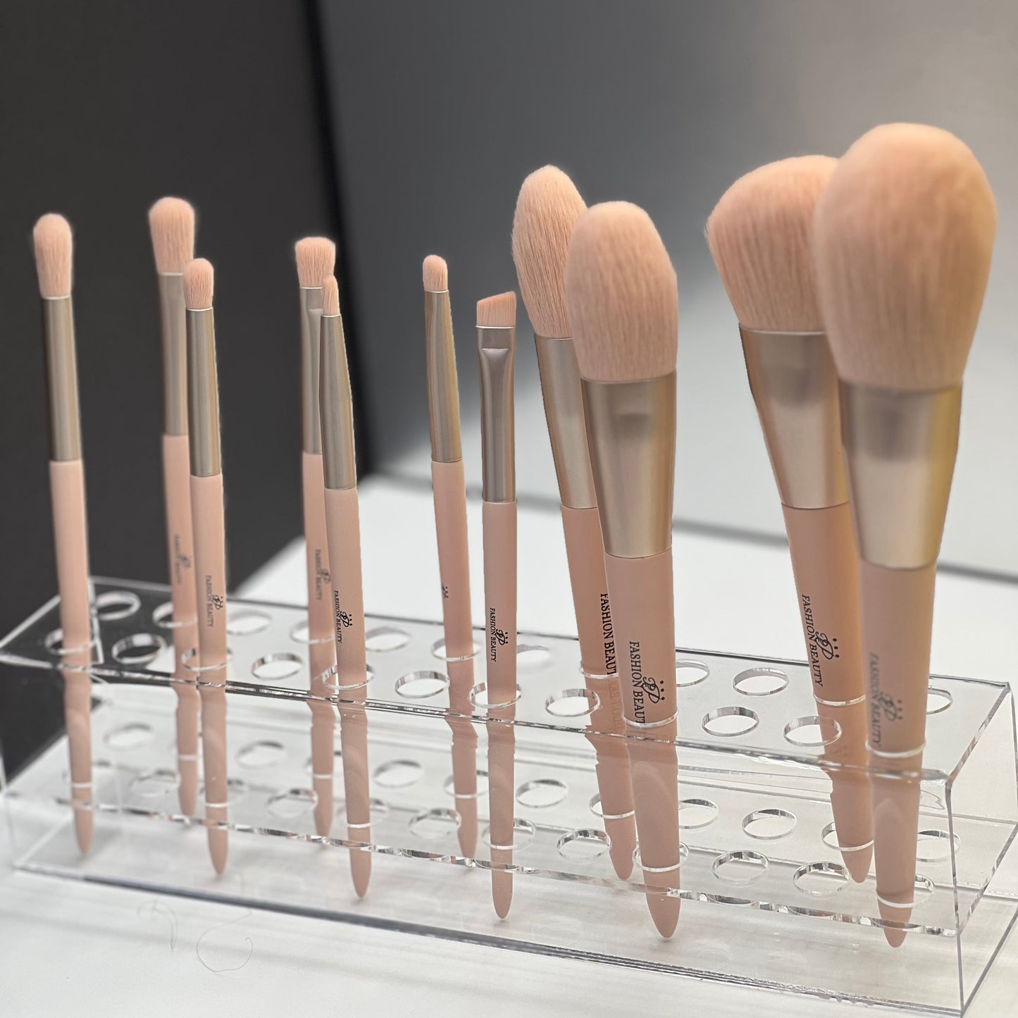 Professional Makeup Brush Set – 11-Piece Soft Synthetic Makeup Brushes for Foundation, Powder, Blush, Concealer & Eyeshadow | PP Fashion Beauty