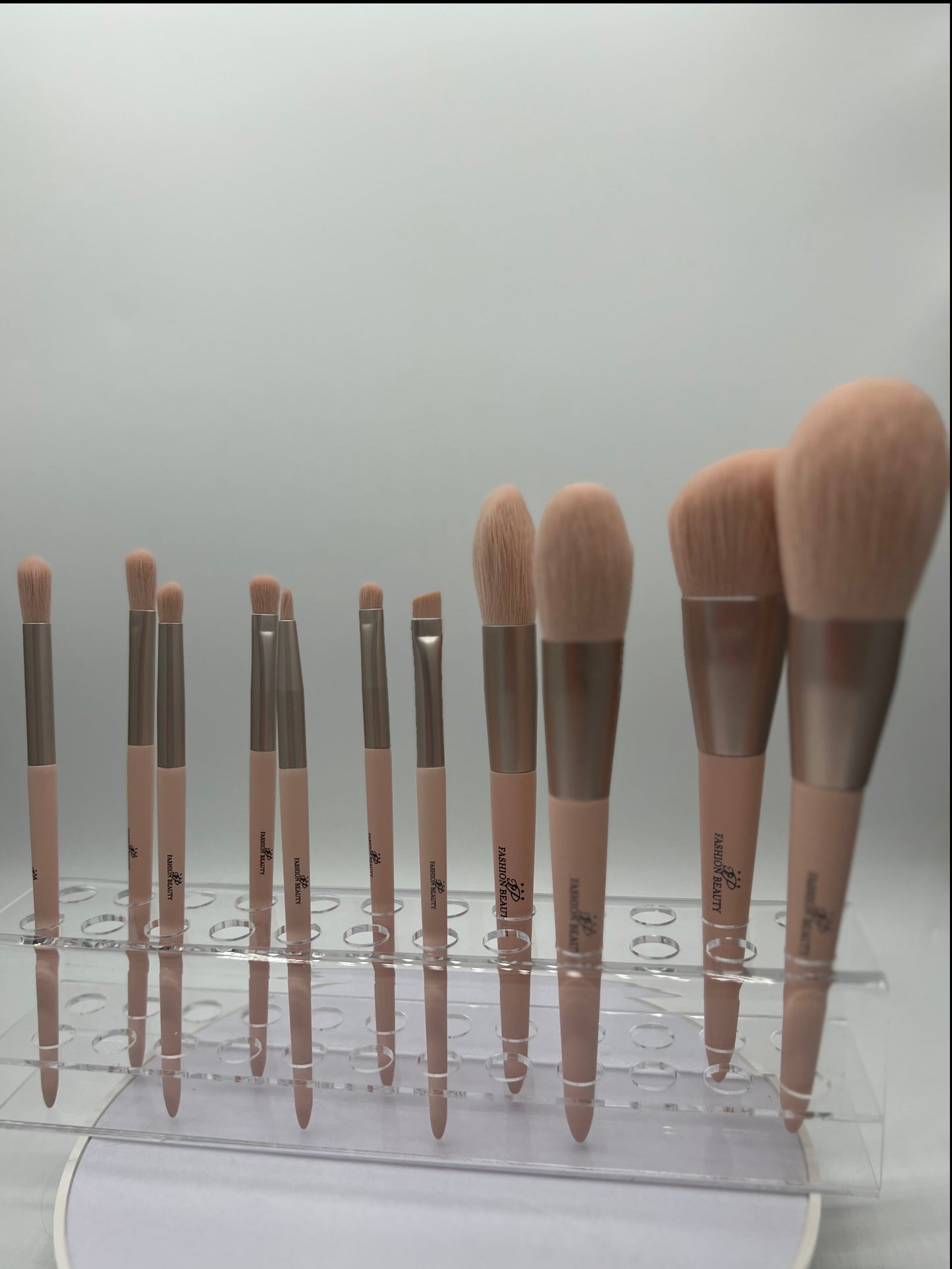 Professional Makeup Brush Set – 11-Piece Soft Synthetic Makeup Brushes for Foundation, Powder, Blush, Concealer & Eyeshadow | PP Fashion Beauty