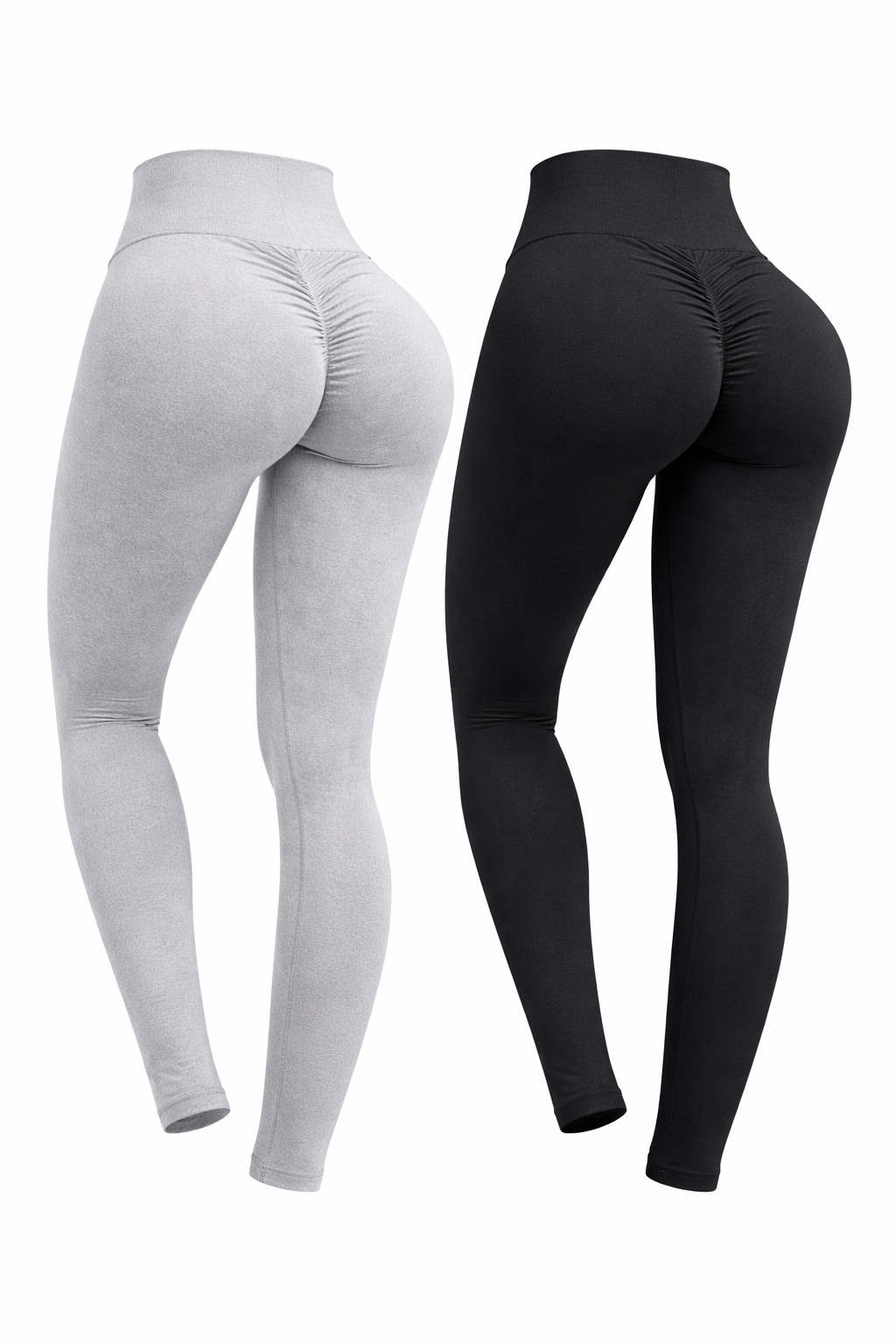 High Waist Butt Lifting Yoga Pants Ruched Peach Hip Quick Dry Breathable Stretch Sports Leggings for Gym Workout