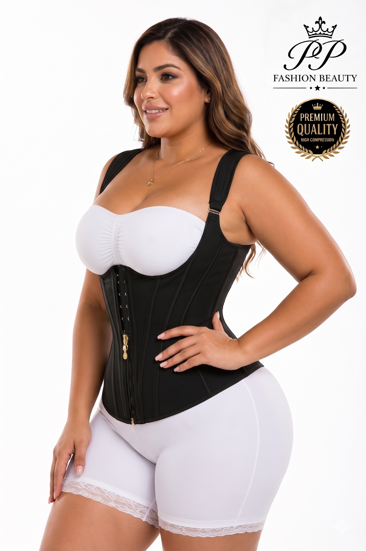 Women Waist Shaper Tummy Control Double Compression Vest