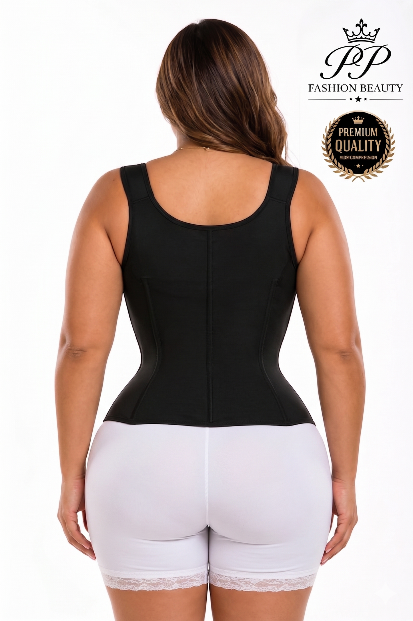Women Waist Shaper Tummy Control Double Compression Vest