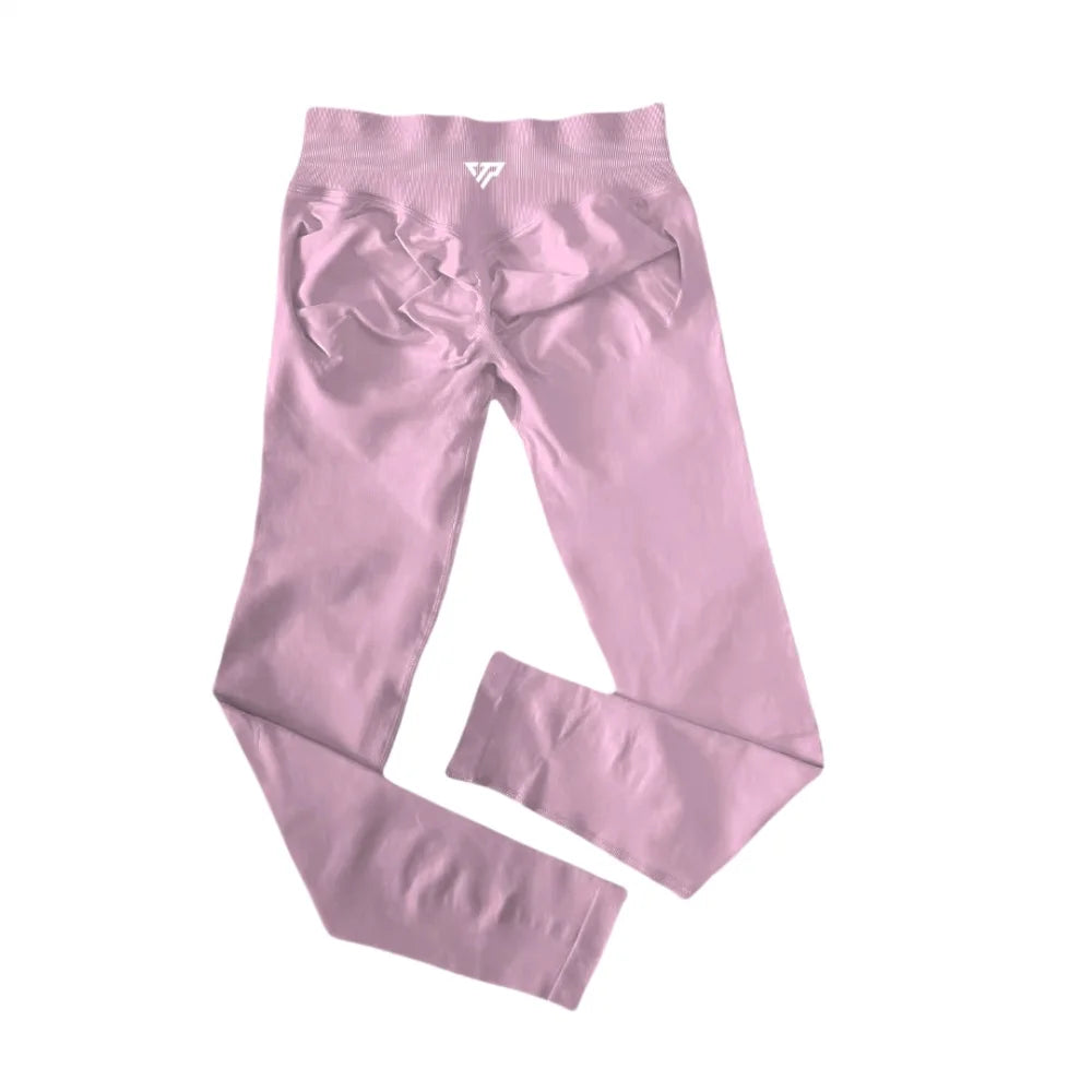 KEEP THAT PUMP Recoil Leggings Fitness Gym Yoga Cycling Seamless Women's Pants Hip Pleated High Waist Tight Scrunch Butt Pants