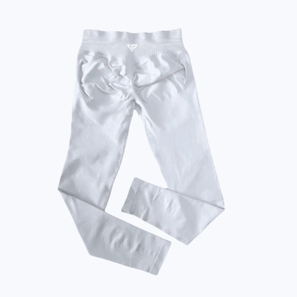 KEEP THAT PUMP Recoil Leggings Fitness Gym Yoga Cycling Seamless Women's Pants Hip Pleated High Waist Tight Scrunch Butt Pants