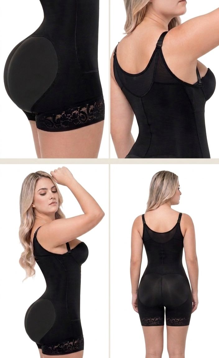 Colombian Butt Lifter Shapewear Shorts | Tummy Control High Compression | BBL Effect | Seamless Body Shaper | Snatched Waist