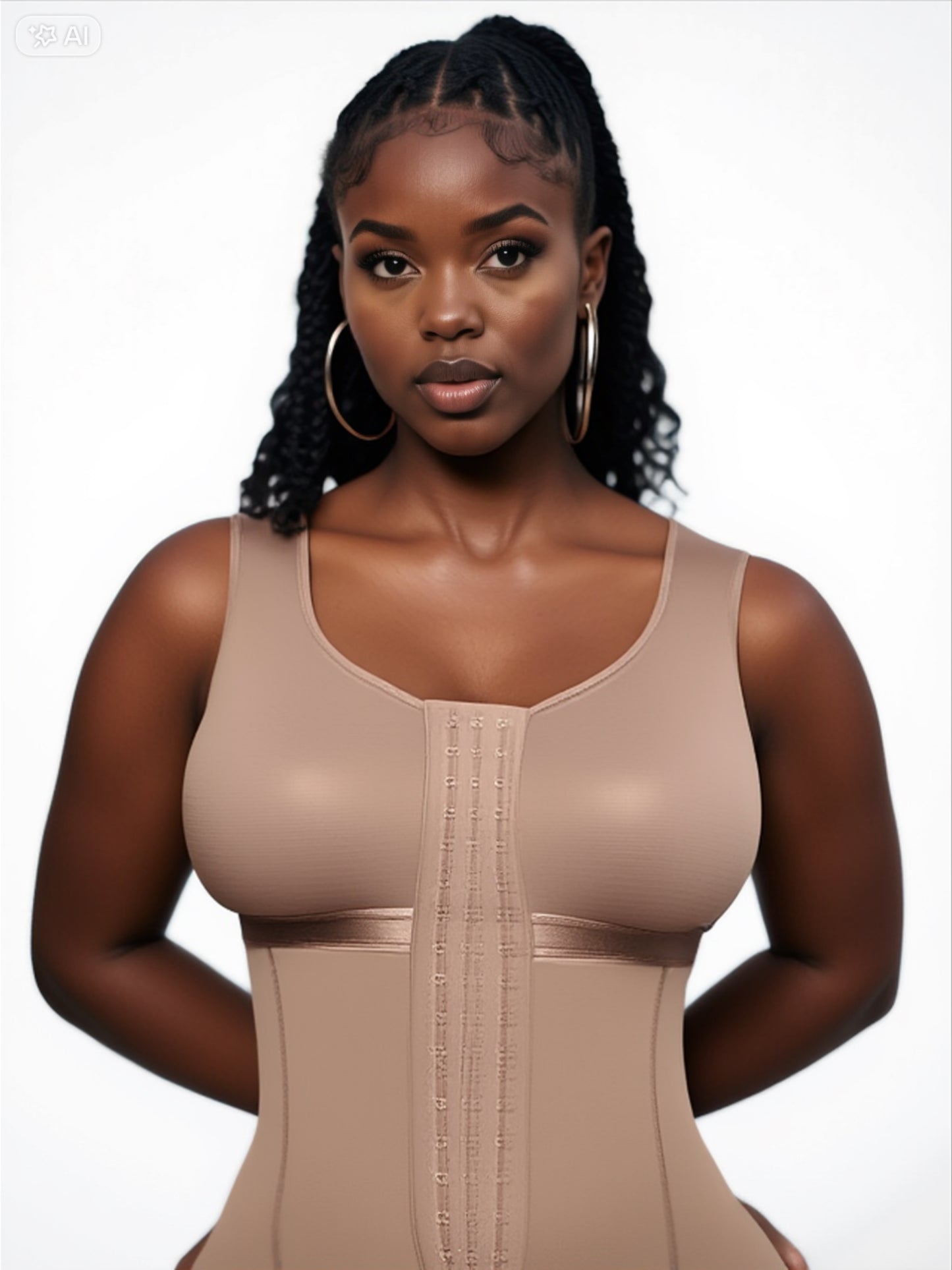 Women Tummy Control Full Body Shapewear Postoperative Girdle  Postpartum Sculpting Shapewear Flat Belly Faja